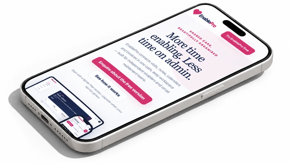 Enable Pro mobile website view